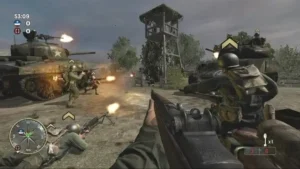 Call of Duty 3 gameplay screenshot