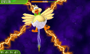 Chicken Invaders 4 Apunkagames Game Screenshot