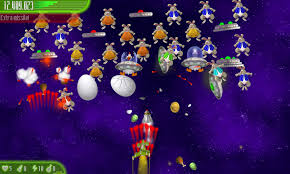 Chicken Invaders 4 Apunkagames Screenshot