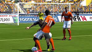 FIFA 14 gameplay screenshot